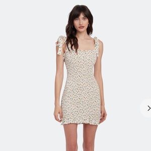 Free People Smock Mini Slip Dress